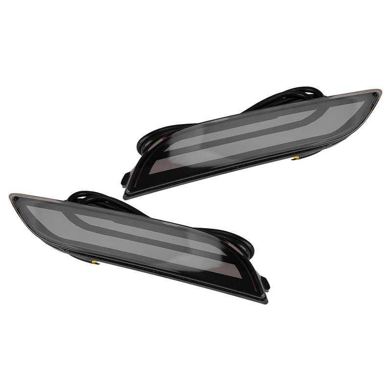 2pcs LED Rear Bumper Turn Signal Lamp Brake Light Fit for Toyota Camry 2018-2023