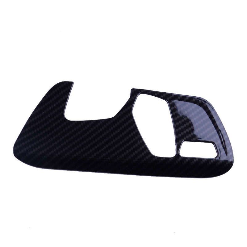 Carbon Fiber Style Seat Adjustment Panel Cover Fit For Toyota Supra 2019-2021