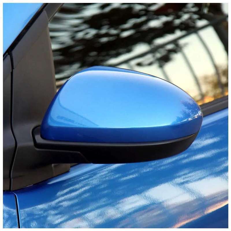 Blue Side Mirror Cover Left Side Fit For Mazda 2 2007-2014