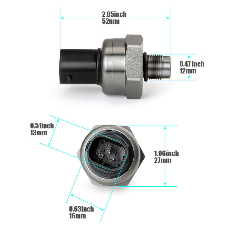 2PCS Dynamic Stability Control Brake Pressure Sensor For BMW ABS DSC 34521164458