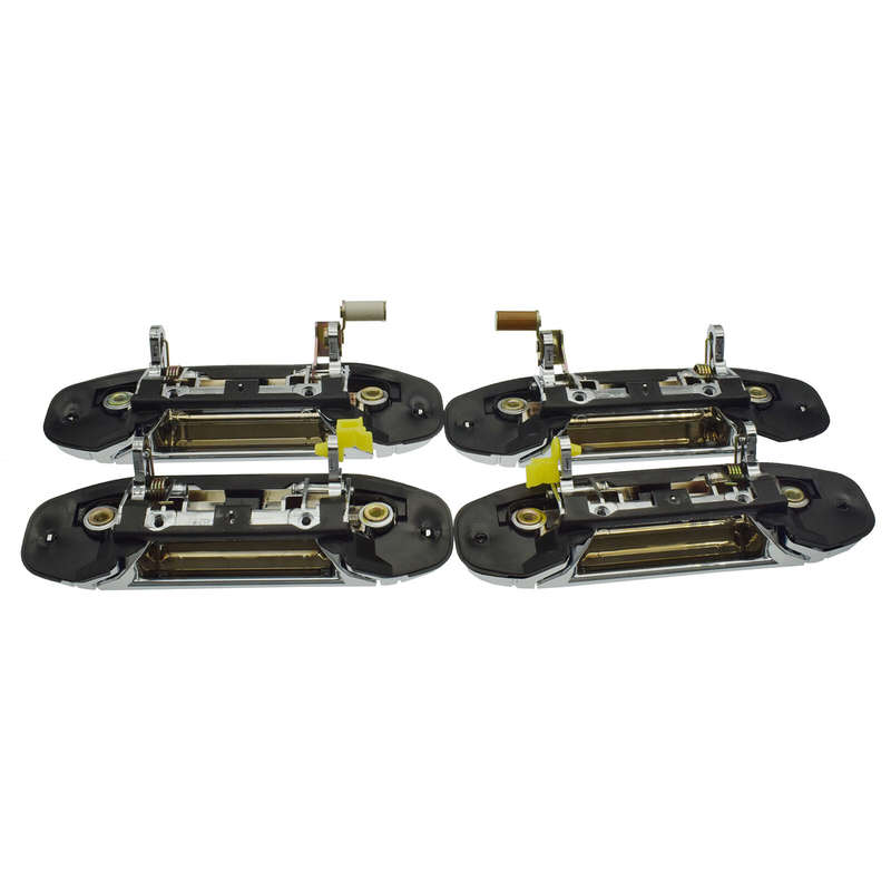 NEW 4PCS Front Rear Left Right Exterior Door Handle For Mitsubishi PAJERO1992-97