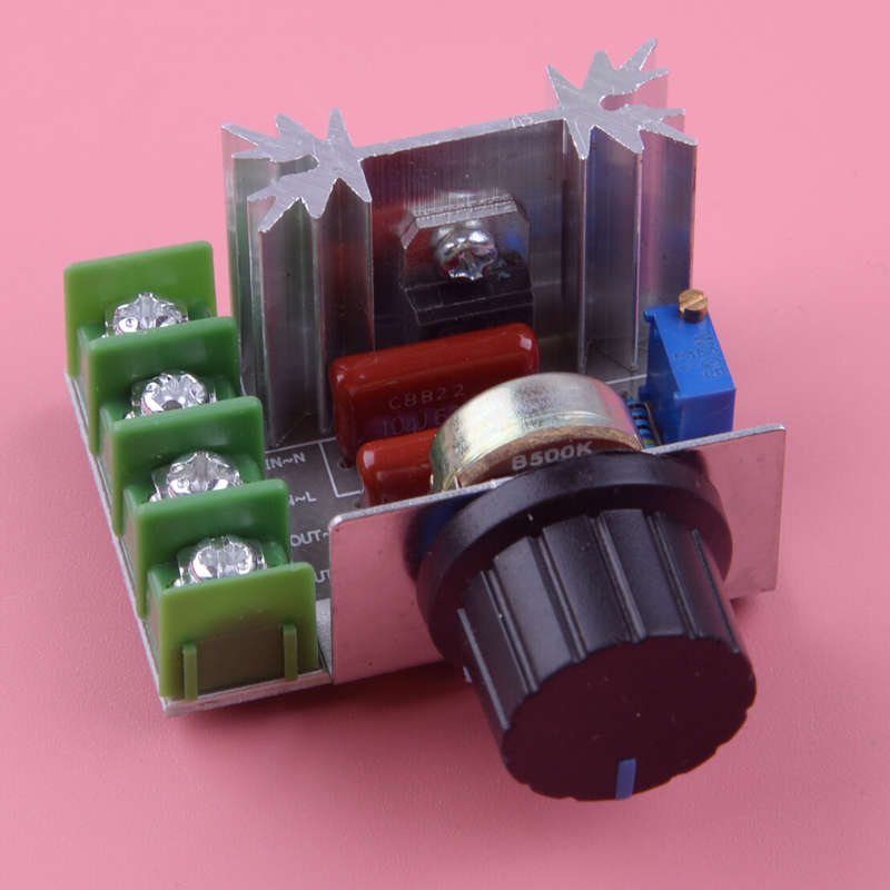 AC 220V 2000W SCR Voltage Regulator Speed Dimmer Light Temperature Controller