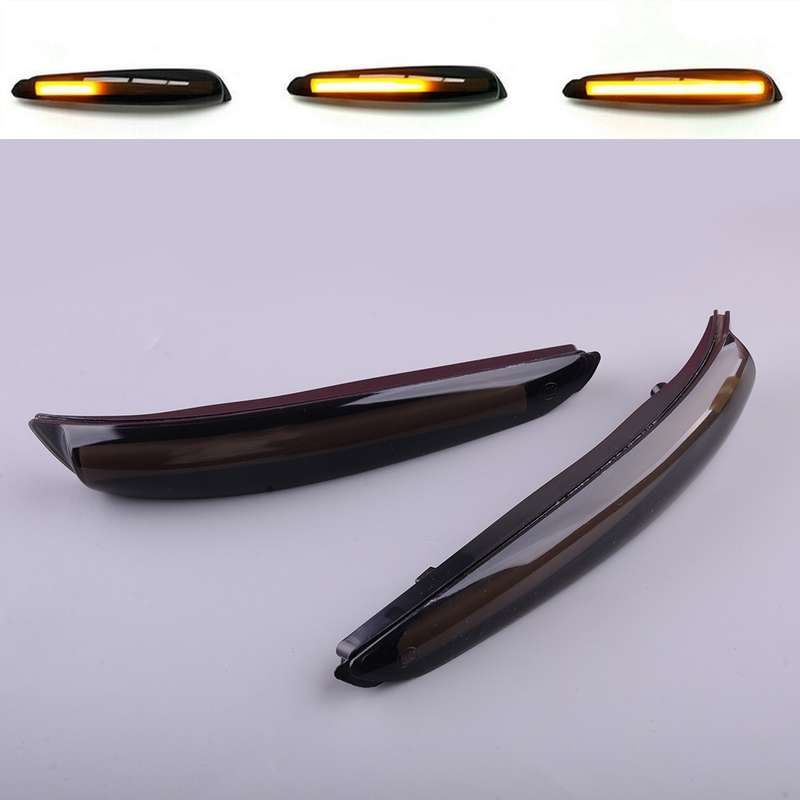 Pair Dynamic LED Side Mirror Light Turn Signal fit for Hyundai Sonata YF i45
