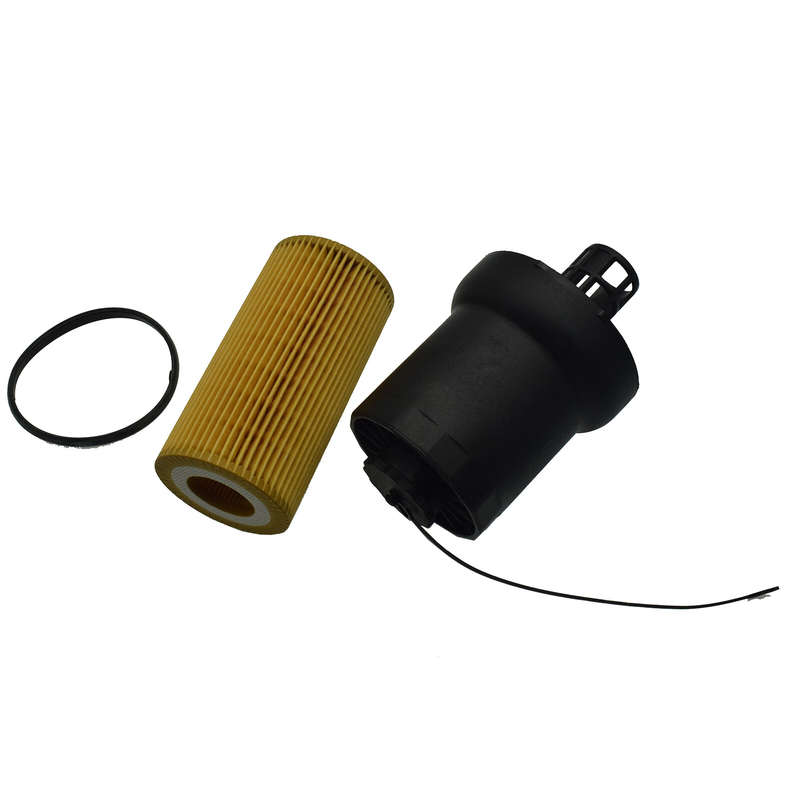 Engine Oil Filter & Cover Cap 07K115408 For VW Jetta Beetle Rabbit MK5 MK6 06-14