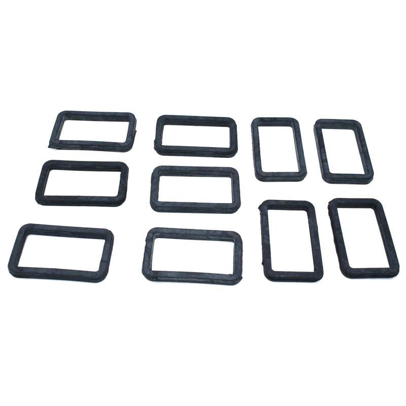 Set 10pcs For Mercedes W163 W210 ML320 Engine Timing Cover Gasket 1121840161 New
