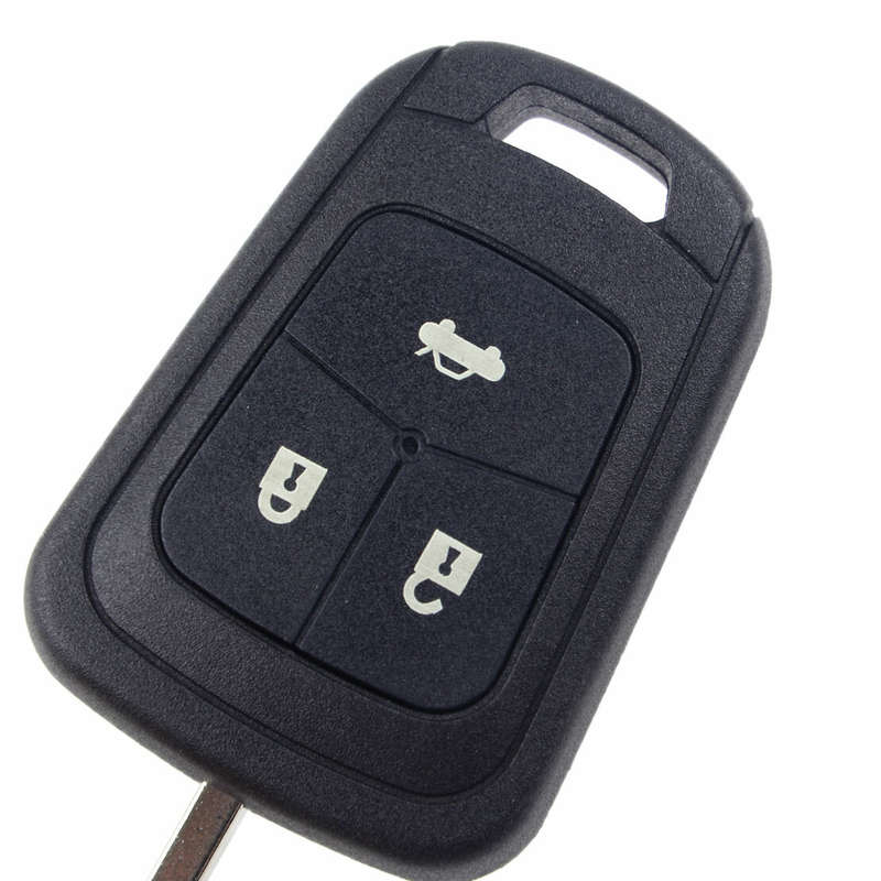 3Buttons Remote Key Shell Case Fob Uncut Blade fit for Chevrolet Sonic 2012-2013