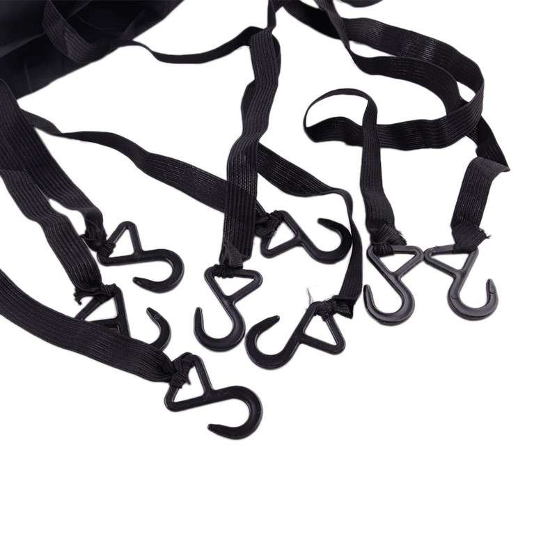 Car Half Body Top Roof Sun Shade Cover Waterproof UV Resistant Black Universal