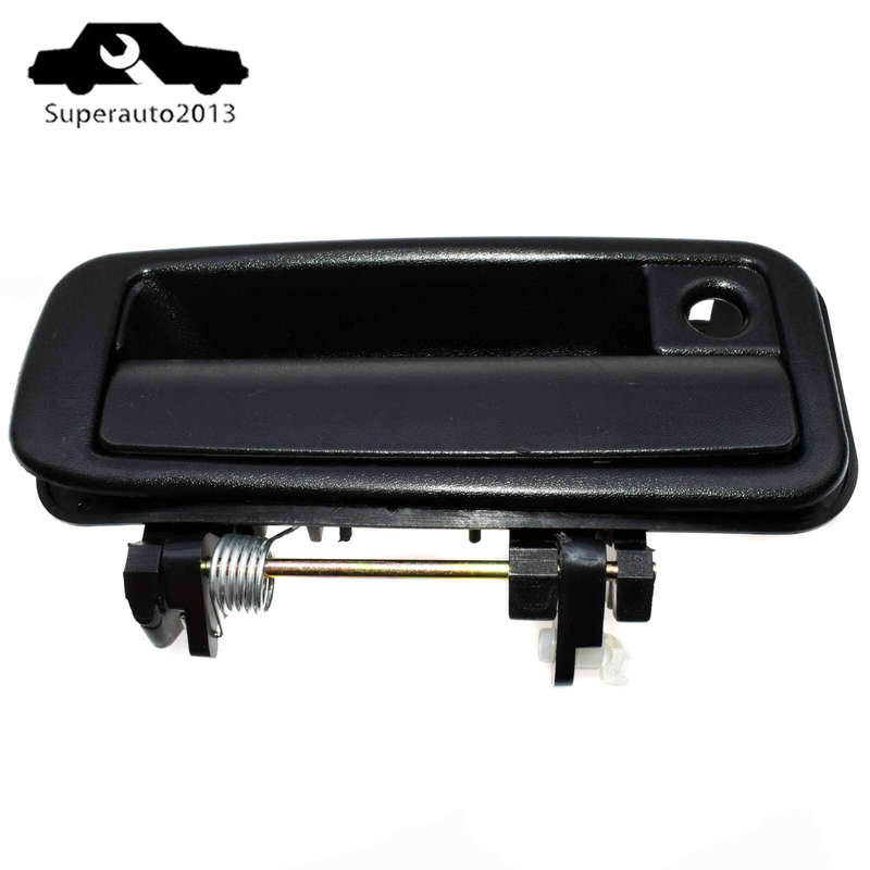 Outside Door Handle Front Right Black For Toyota Corolla 1988-92 69210-12110 New