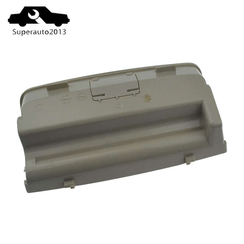 2X Sun Glasses Case Holder & Glasses Box Beige For VW Passat Golf 5 Jetta Skoda