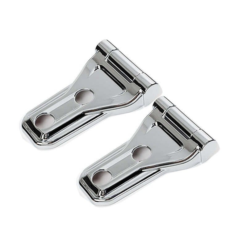 Silver Engine Hood Hinge Cover Trim Fit for Jeep Wrangler JL 18-2020