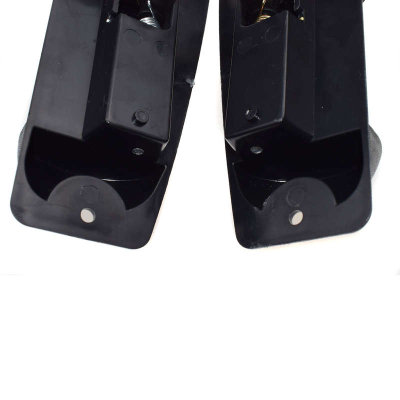 Pair LH RH Exterior Door Handle for 1999-2007 Silverado GMC Sierra Extended Cab