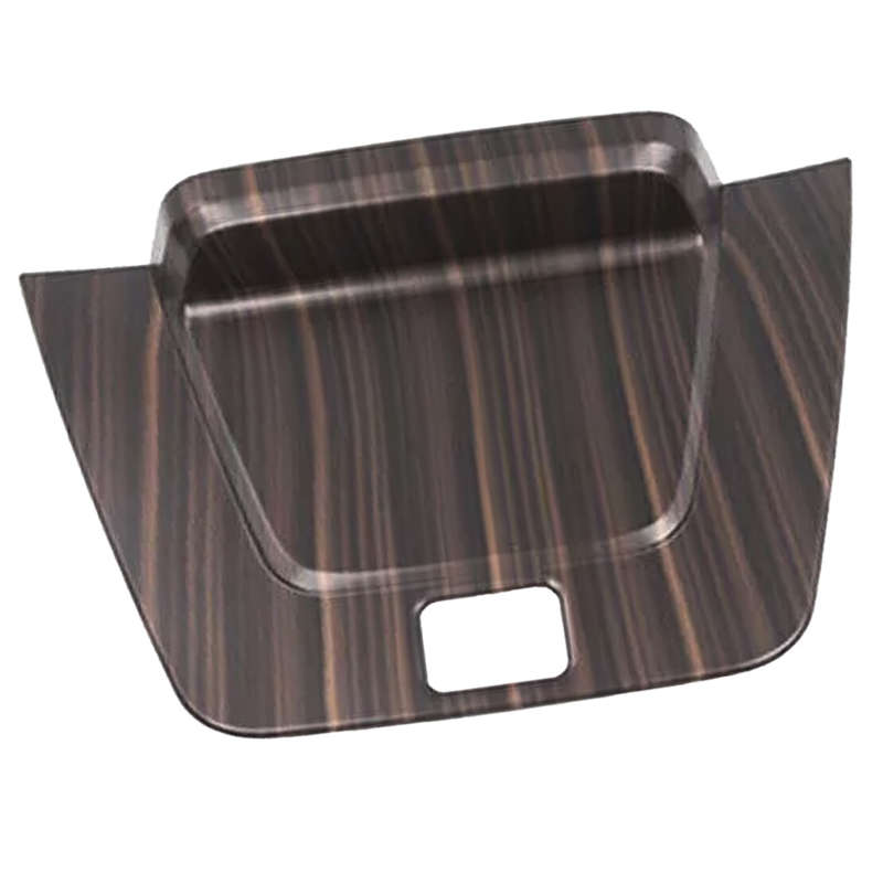 Wood Grain Center Console Navigation Panel Trim Fits For Honda CR-V 2023-2024