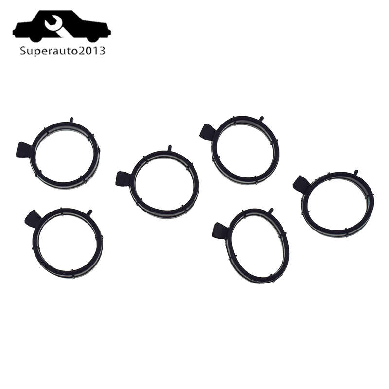 6PCS Spark Plug Tube Seal For Porsche Cayenne Macan Panamera 94610593765 New