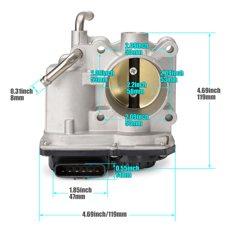 Throttle Body for Toyota Yaris 1.5L LE S SE 2007-2012 2203021030 22030-0M010