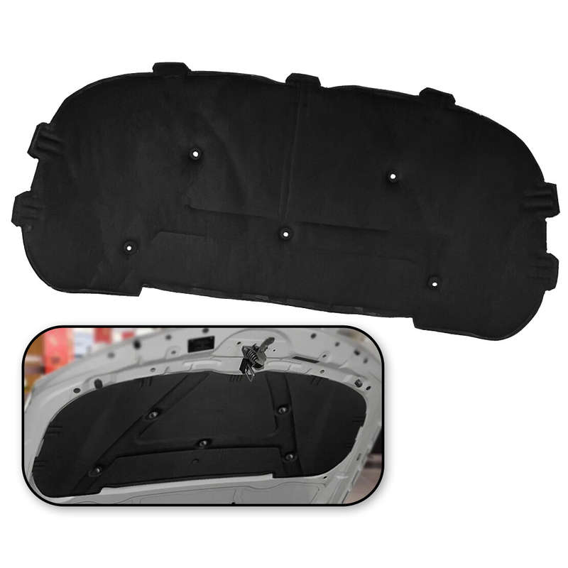 Fit For BMW E81 E82 E88 E87 2007-2011 Hood Engine Sound Heat Insulation Pad A3