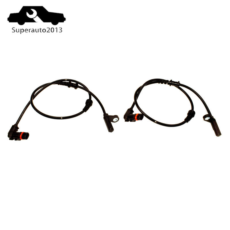 2PCS Front Left / Right ABS Speed Sensor For Mercedes-Benz C230 W204 2045400117
