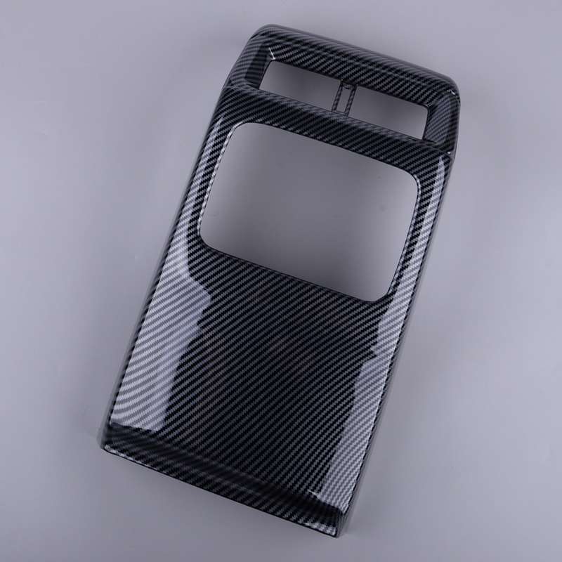 Carbon Fiber Style Rear Air Vent Outlet Cover Trim Fit for Honda CR-V 2023-2024
