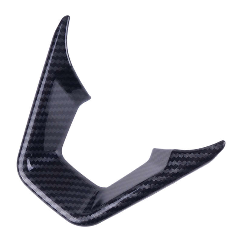 Carbon Fiber ABS Steering Wheel Cover Trim Fit for Ford Fusion Mondeo 13-19 New