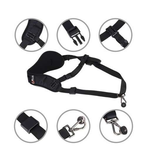 Photography-Outdoor-Single-Shoulder-Sling-Safty-Belt-Strap-Camera-Quick-Rapid