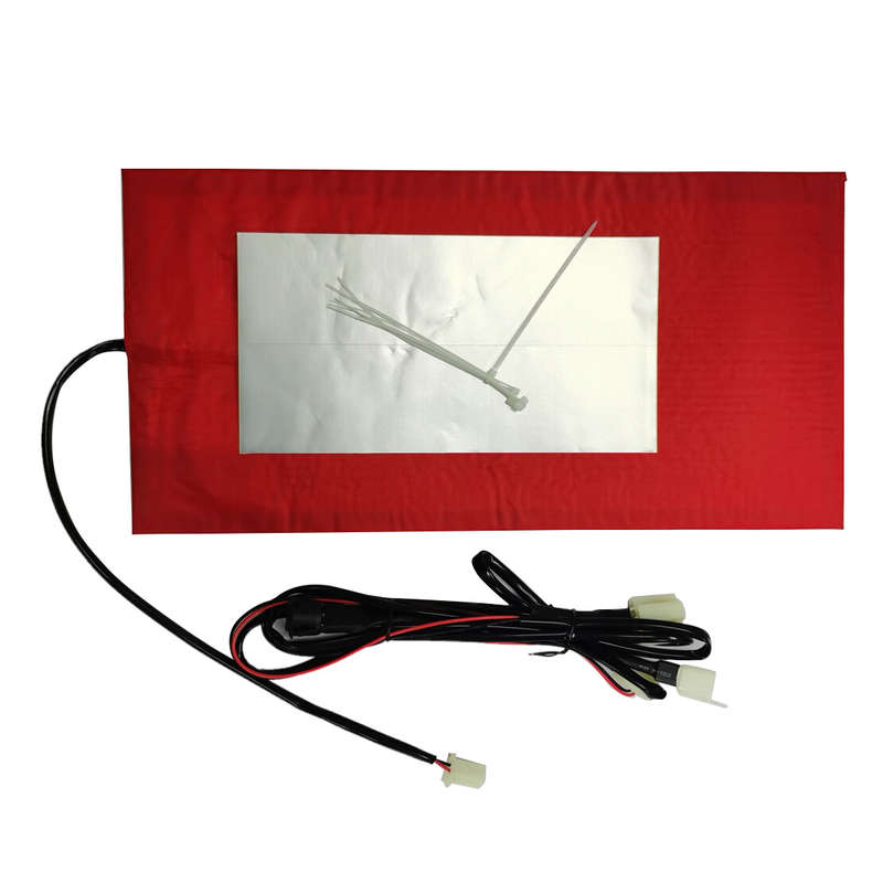 12V Motorcycle Carbon Fiber Waterproof Seat Heating Pad Heater Warmer w/ Switch