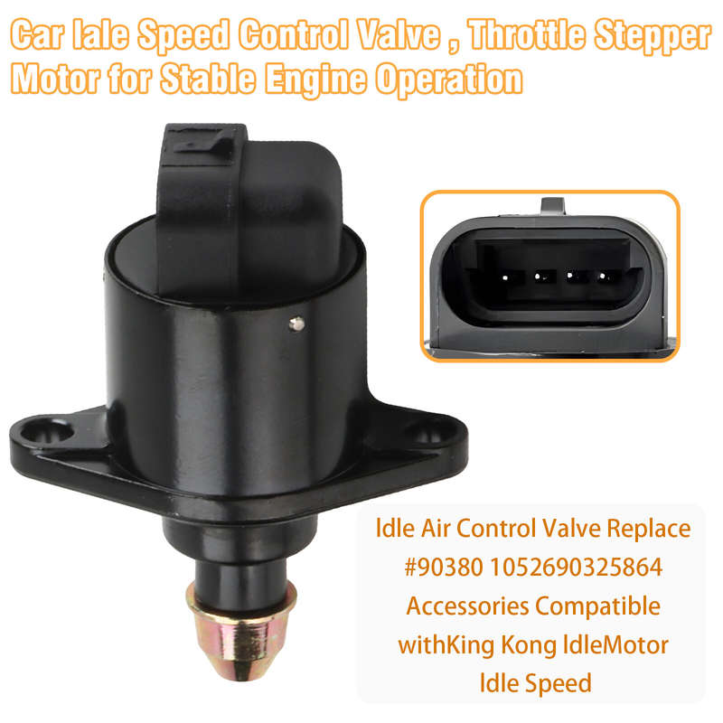 For Pack-1 King Kong Idle Motor Idle Speed (Black) 90325864 Idle Control Valve