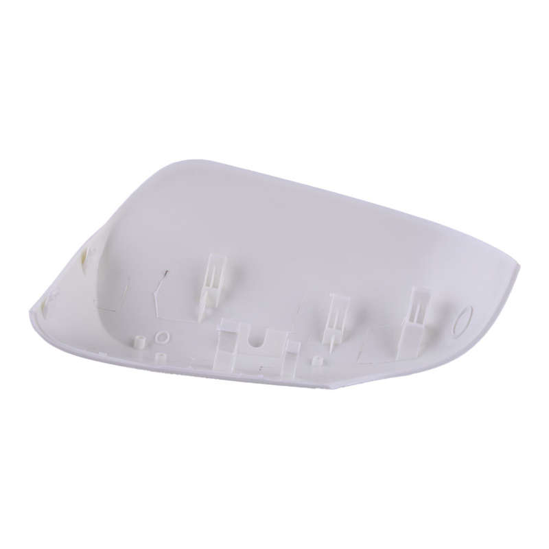 Right Side Rearview Mirror Cover Cap Fit For Toyota Yaris 2012-2020 White ABS
