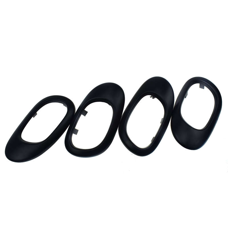 4X Inner Door Handle Trim Bezel 9119F2 9119F4 For Peugeot 206 207 Citroen C2 New