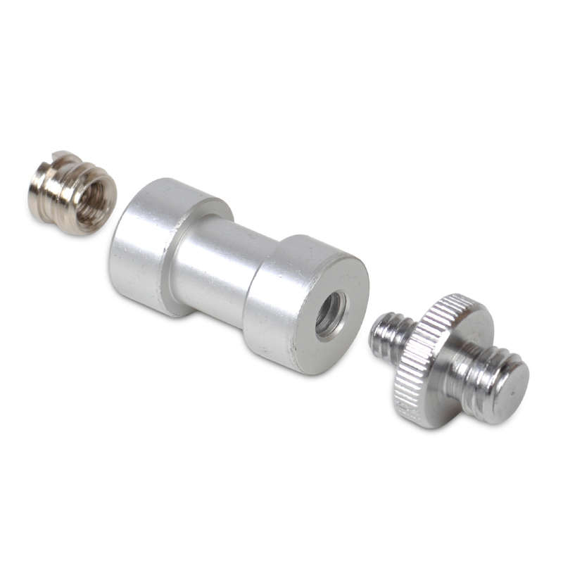 3 in 1 1/4" 3/8" Tripod Screw Fit for Light Stand Umbrella Holder Camera Adapter