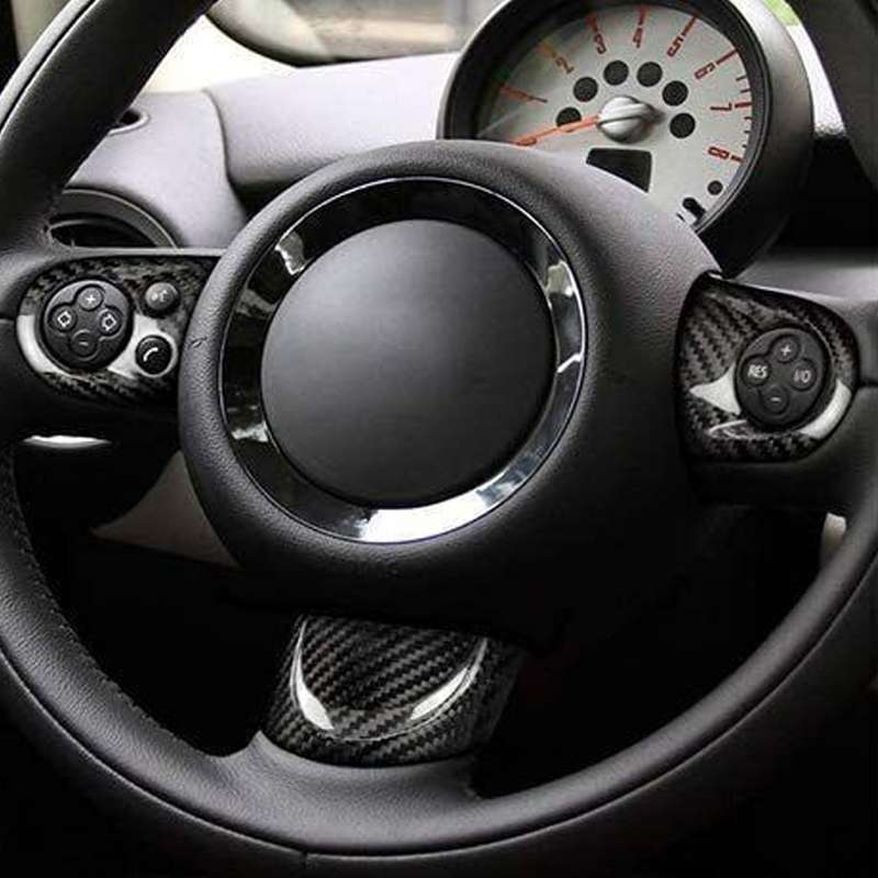 Steering Wheel Center Button Cover Trim Fit For Mini Cooper R55 R56 R57 R58 R59~