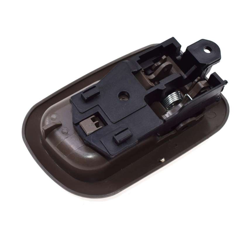 Set 2 Black Outside Brown Inside Front Left Door Handles For 98-03 TOYOTA SIENNA