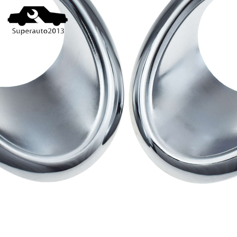For Nissan X-TRAIL XTRAIL T31 2011-12 2PCS Left Right Front Fog Light Lamp Cover