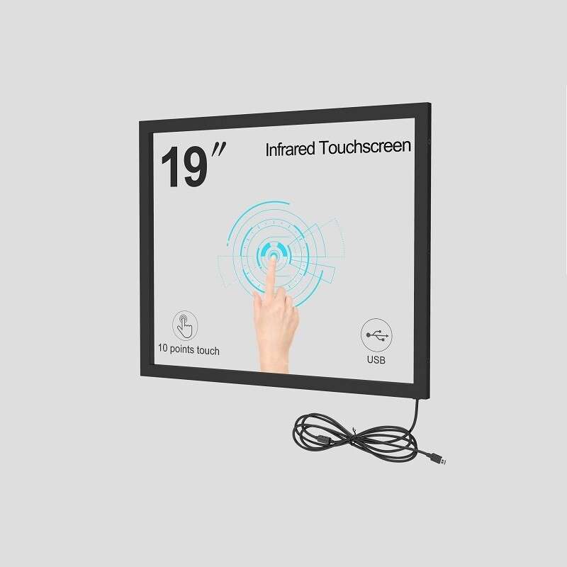 19inch 4:3 IR Touch Screen Panel 420*345mm 10 Point Touch Screen USB Interface