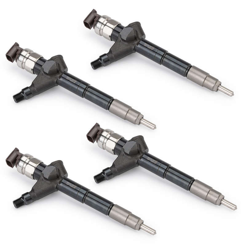 4Pcs 095000-6250 Common Rail Diesel Fuel Injector for Nissan YD25 Navara Engine
