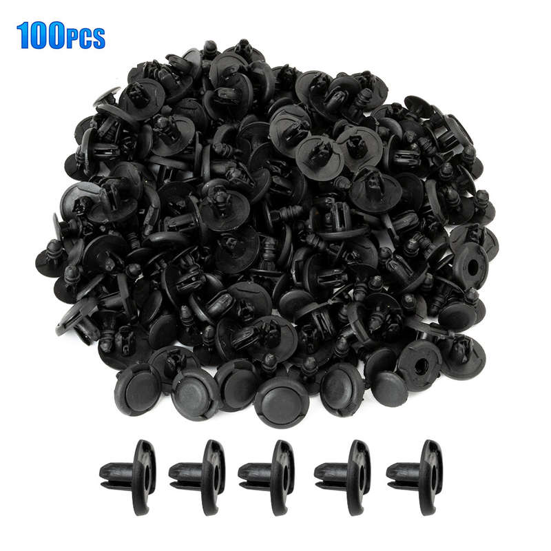 100PC Clips Inner Fender Liner Push Retainer For Honda Civic Acura 91512-SX0-003