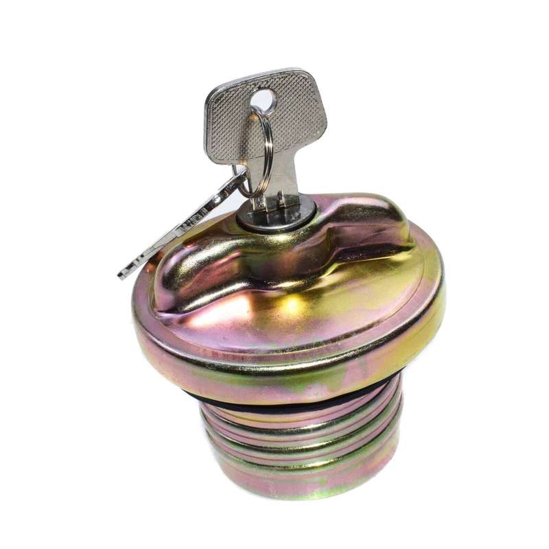 For VW BUG GHIA SUPER BEETLE Karmann Ghia Locking Gas Cap 321201551H,113