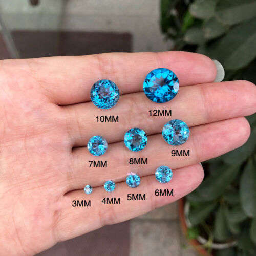 Image 7 - 0-7-50mm-Round-White-AAAAA-loose-cz-stone-cubic-zirconia-For-Jewelry-Gemstone