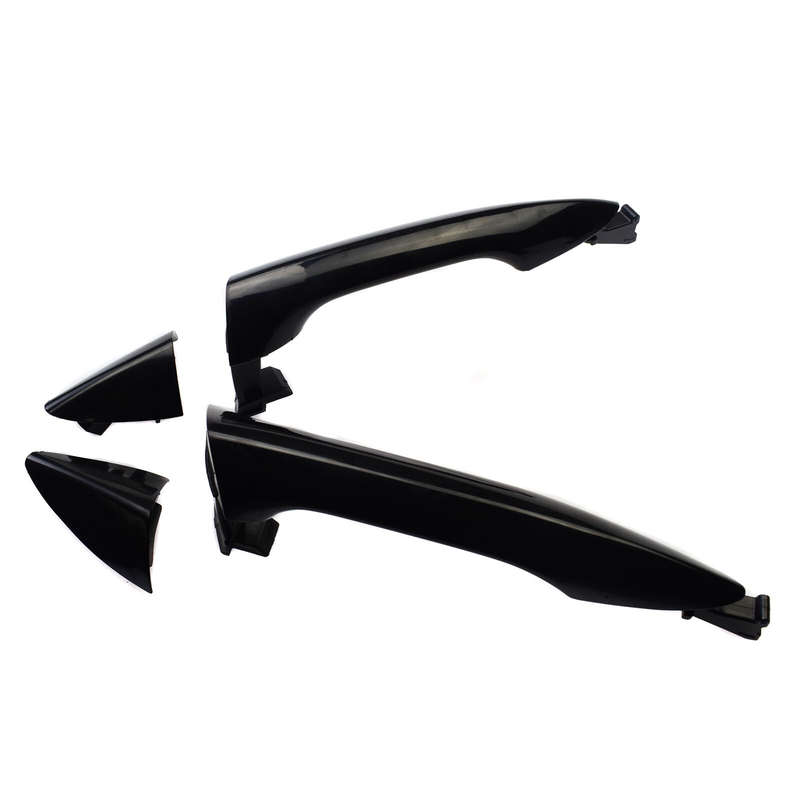Pair Rear Left & Right Side Exterior Door Handle For Hyundai Elantra 2011-16 New
