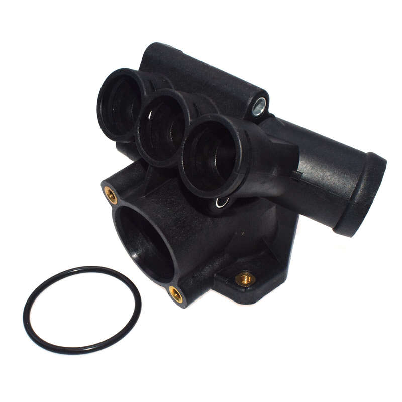 Coolant Thermostat Housing W/ Gasket For VW Golf Passat Transporter 021121117A