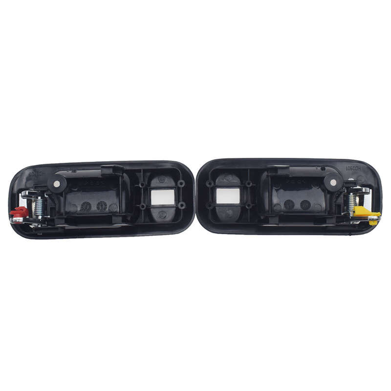 Rear Pair Black Chrome Inside Door Handles for 1997-2001 Honda CRV 95-98 Odyssey