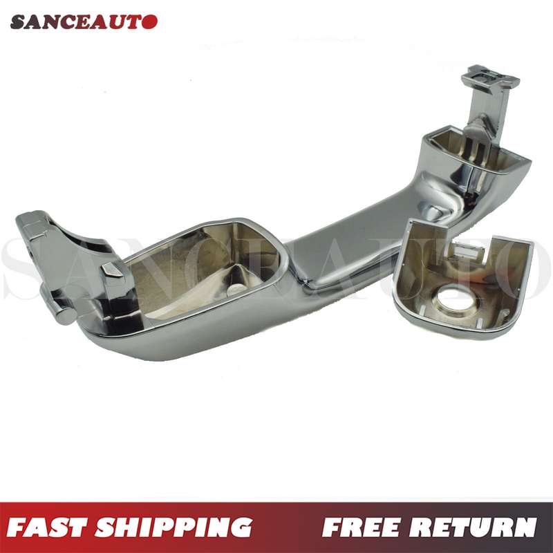 Chrome Exterior Door Handle For 2010-2021 Toyota 4Runner Lexus GX460 Front Left
