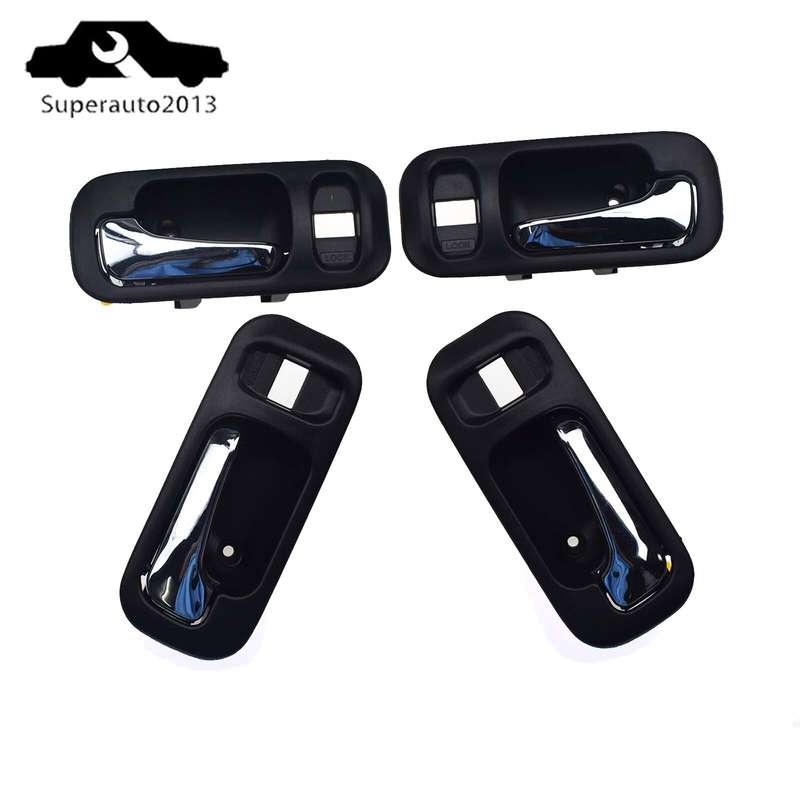 New 4X Front Rear Left Right Interior Door Handle For 1997-01 Honda CRV Odyssey