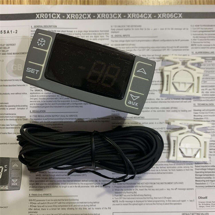 For Dixell XR06CX-5N0C1 230V Fridges Digital Thermostat Controller + Probes