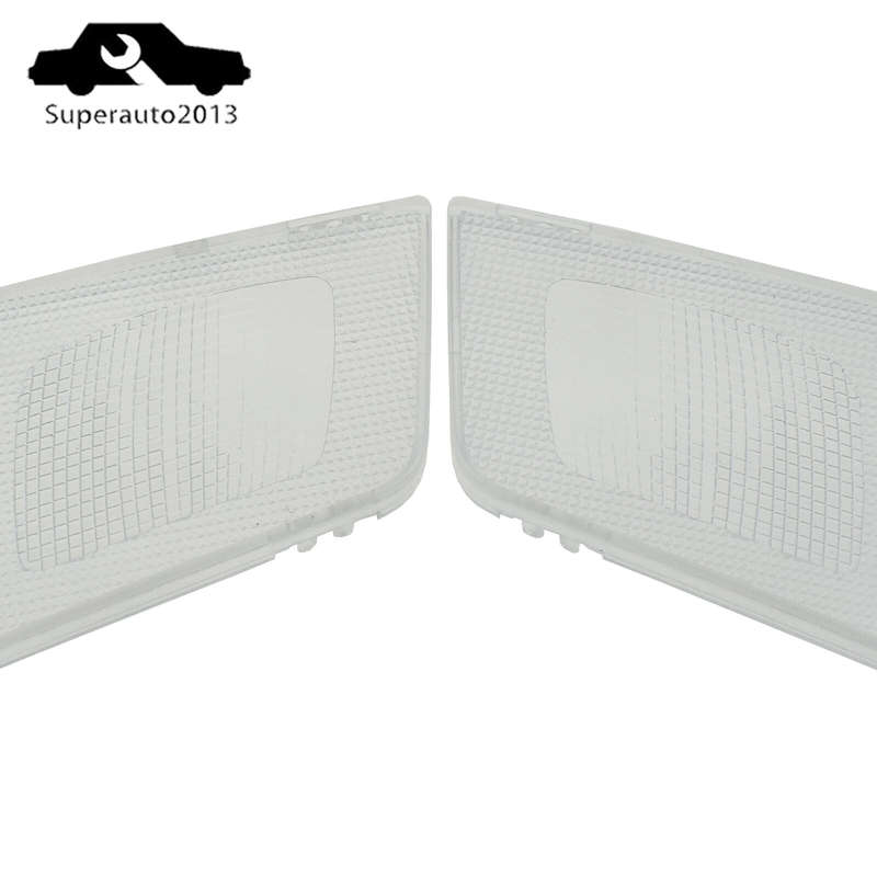 Pair Left Right Overhead Console Reading Light Lamp Lens For Kia Optima 2011-15