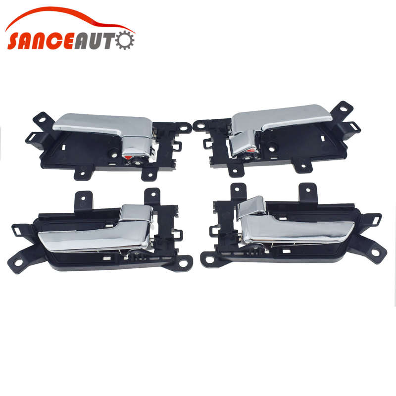 Inside Door Handle Chrome Left Right for Kia Borrego Mohave 07-15 826202J000 New
