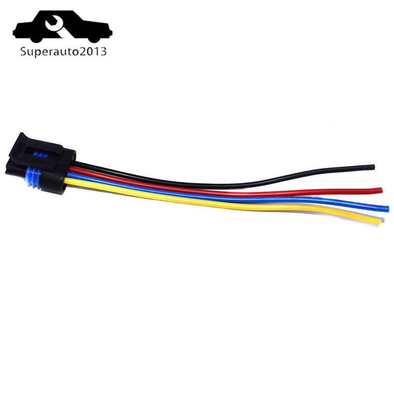 For 1992-04 GM 88862215 4 Way IAC Flat Idle Air Control Valve Connector Pigtail