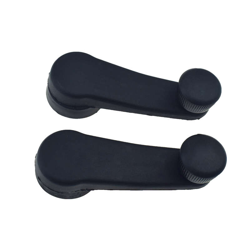 2Pcs Window Crank Handle Black 1H0837581D For VW T4 Transporter Camper MK3 MK4