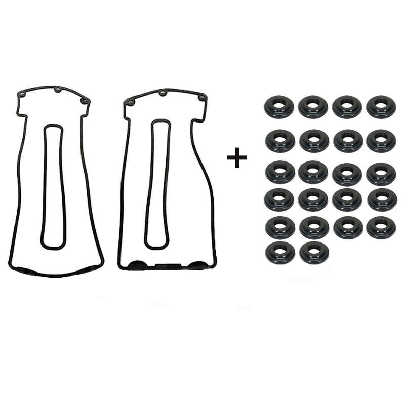 Valve Cover Gasket Set w/ Grommets for BMW 540i 740i X5 Z8 Land Rover 4.4L 4.8L
