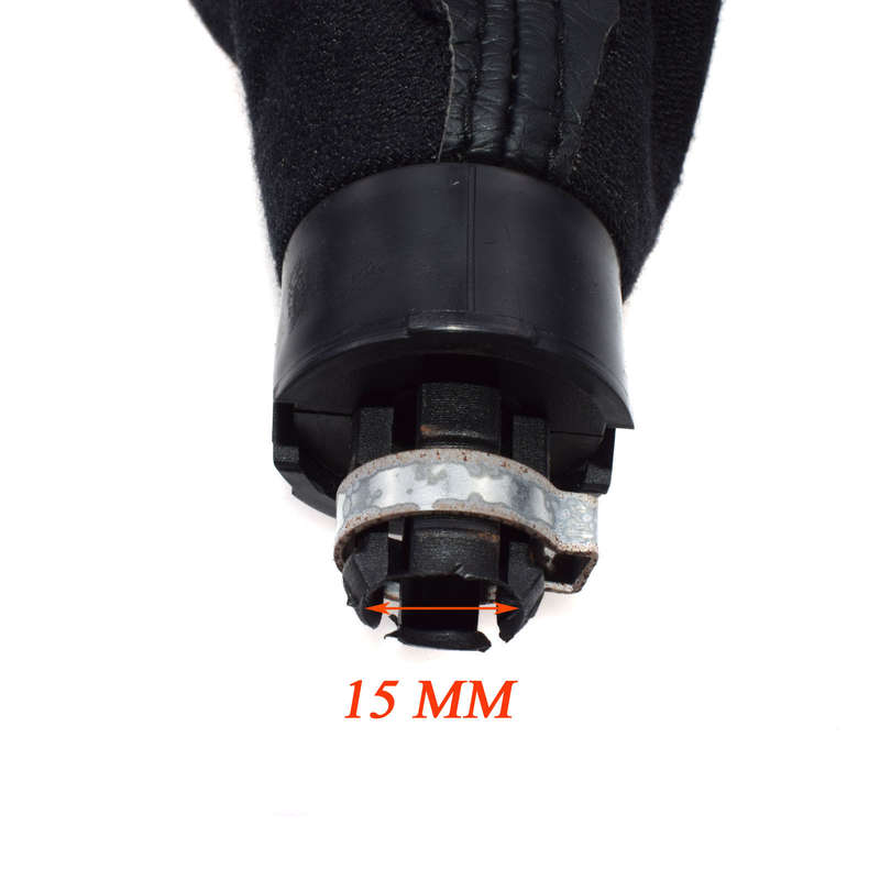 Fit VW Golf Jetta 98-05 Chrome 6 Speed Shifter Gear Shift Knob Gaitor Boot NEW