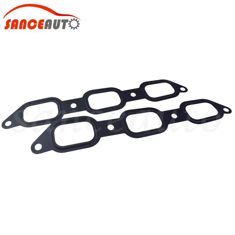 2pcs For Land Rover Range Sport LR4 Jaguar XJ XF Intake Manifold Gasket LR041681