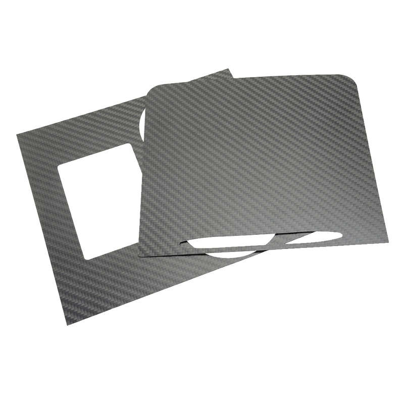3Pcs/kit Carbon Fiber Center Console Panel Cover Fit for Tesla Model 3 Y 2021